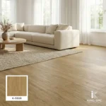 พื้น SPC สีไม้โอ๊คน้ำผึ้ง Honey Oak (5618) ให้ความรู้สึกอบอุ่น
